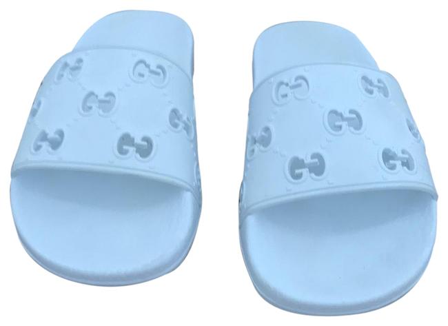 Gucci White 573922 Sandals