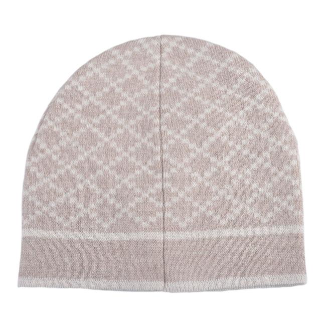 Gucci White Beige Unisex Multi color Wool Beanie One Hat