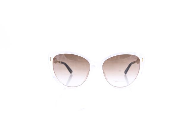 Gucci * White Gold 3804 S Sunglasses