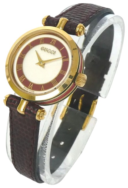 Gucci Wine Red Quartz Watch