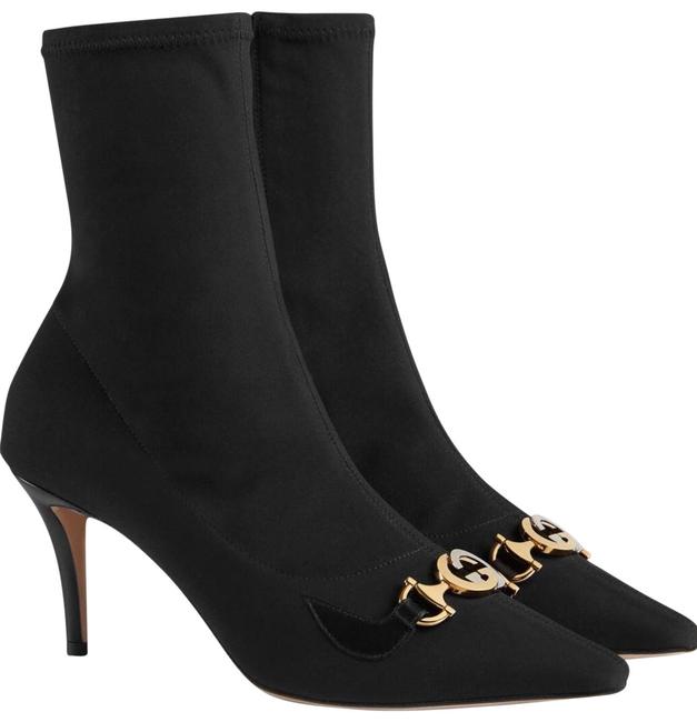 Gucci Zumi Mid Heel Ankle Boots Booties
