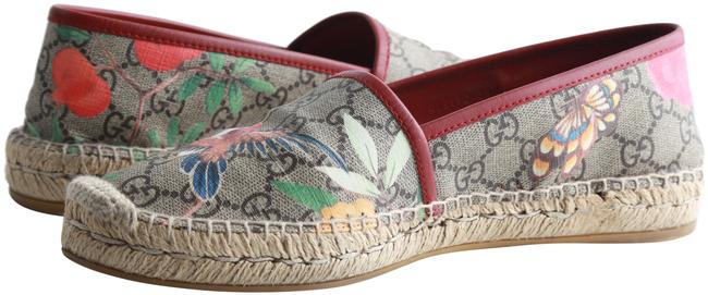 Gucci Beige Gg Tian Espadrilles Flats 