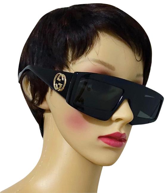 Gucci Black Gg0358s 61mm Shield Sunglasses 