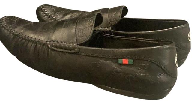 Gucci Black Loafers Flats 