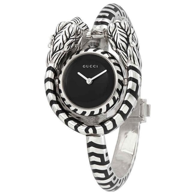 Gucci Black Mother Of Pearl Dionysus Stainless Steel Quartz Ladies Watch 
