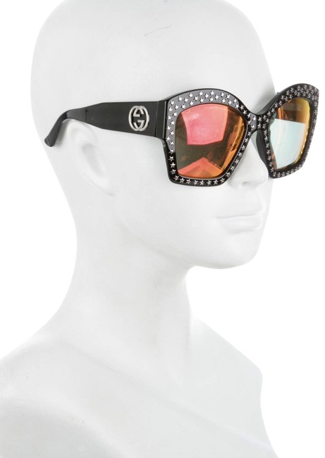 Gucci Black Star Stud Gg3870 Sunglasses 