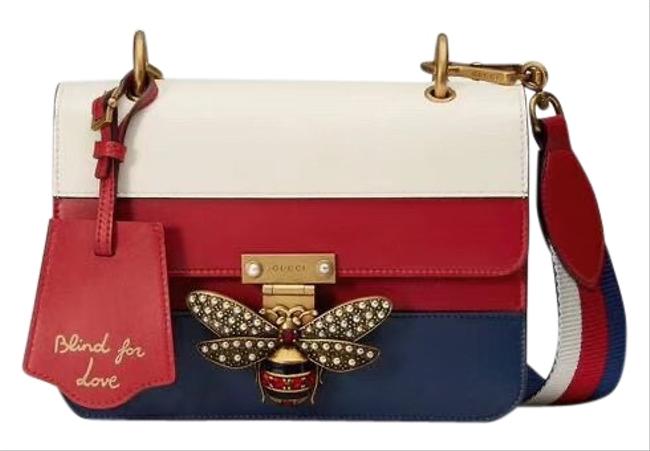 Gucci Borsa Queen Margaret Leather Shoulder Bag 