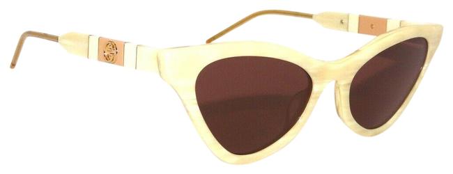 Gucci Brown Gg0597s Beige Sunglasses 