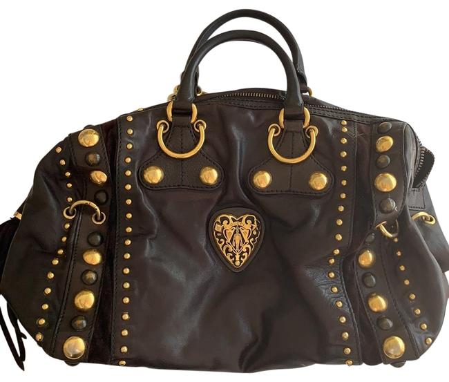 Gucci Brown Leather Satchel 