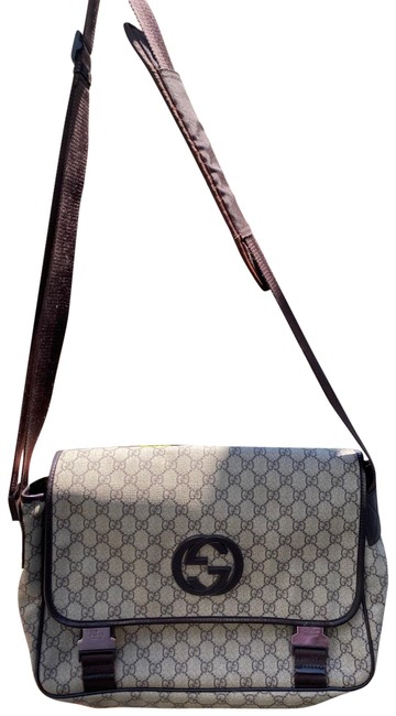 Gucci Brown Messenger Bag 