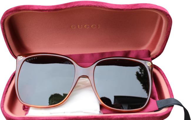 Gucci Brown Overd Sunglasses 
