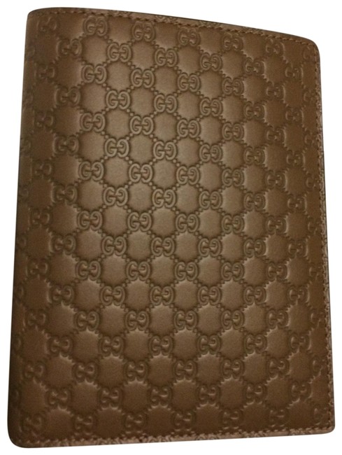 Gucci Brown Passport Case Wallet 