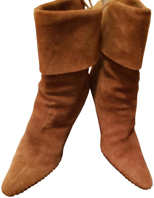Gucci Brown Women Boots Booties 