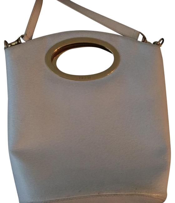 Gucci Bucket Casual White Leather Shoulder Bag 