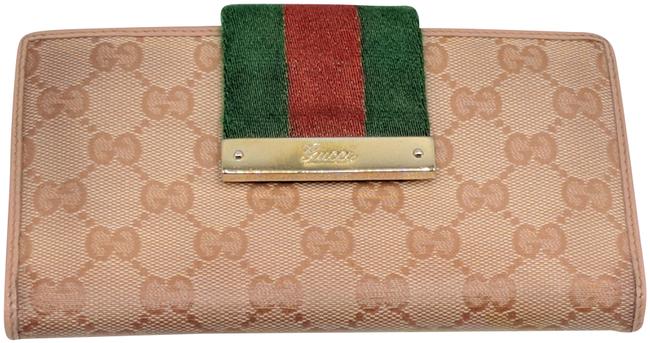 Gucci Clutch Web Gg Supreme Monogram Bag Wallet 