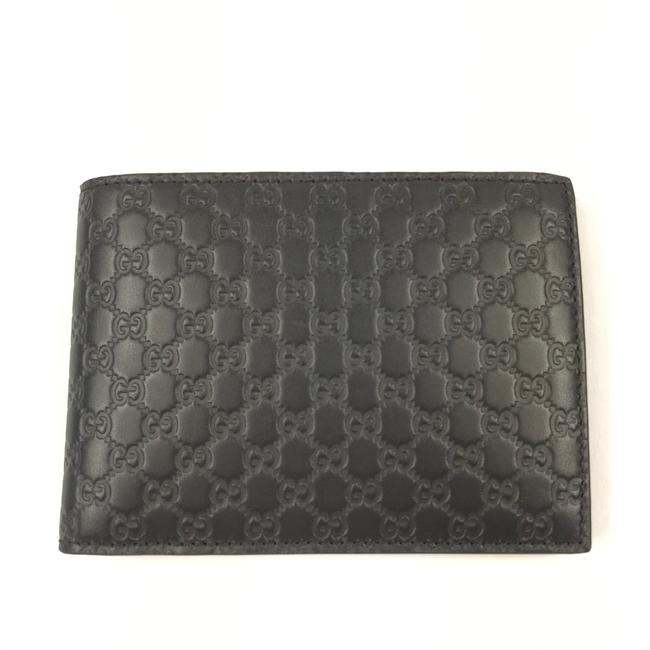 Gucci Dark Brown #292534 Micro guccissima Wallet 