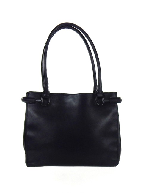 Gucci Evening Black Leather Shoulder Bag 