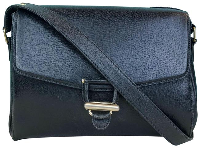 Gucci Crossbody Flap Vintage Bag Crossbody Purse Sale Black Leather Shoulder Bag 