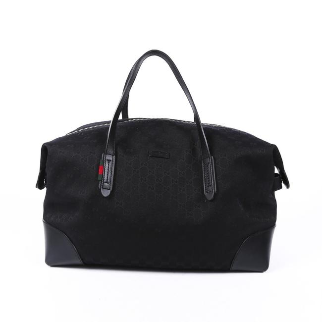 Gucci Gg Carry On Black Weekend Travel Bag 