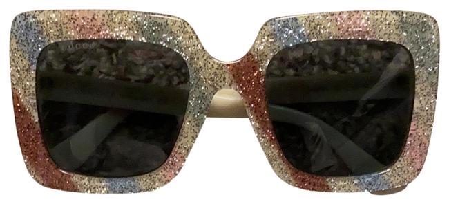 Gucci Glitter Multi Color Gg0328s 004 Sunglasses 