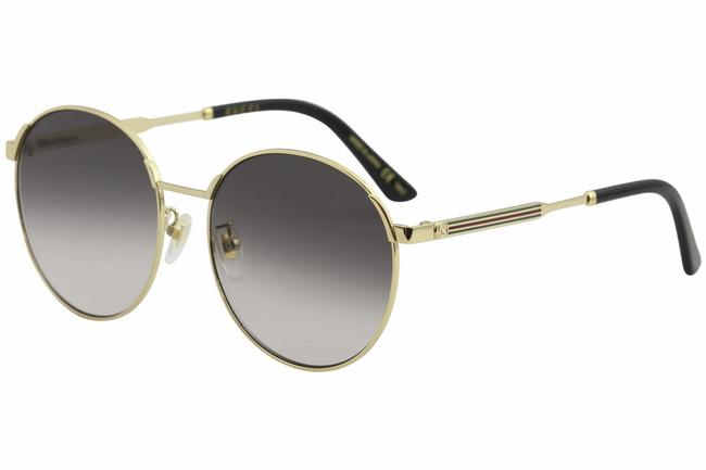Gucci Gold Gg0206sk 0206 Sk 001 Womens Sensual Romantic Sunglasses 