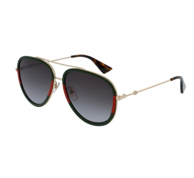 Gucci Green Gg0062s 003 Sunglasses 