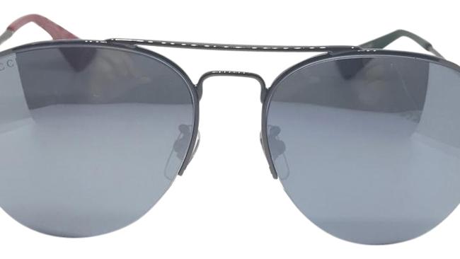 Gucci Grey Unisex Sunglasses 
