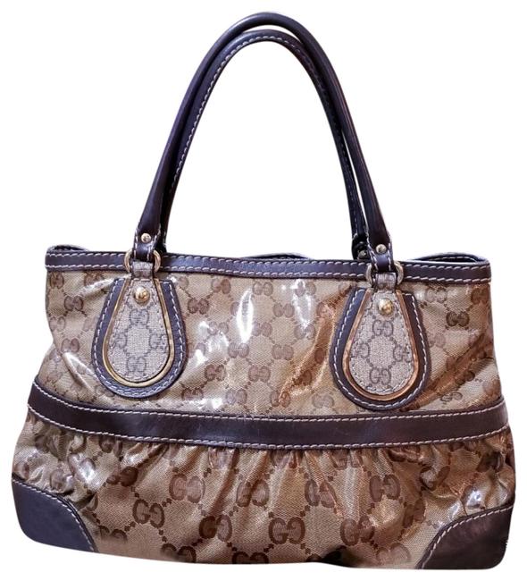 Gucci Handbag Brown Satchel 