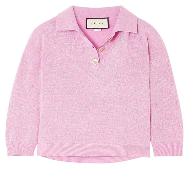 Gucci Metallic Intarsia Wool blend Xxs Sweater 