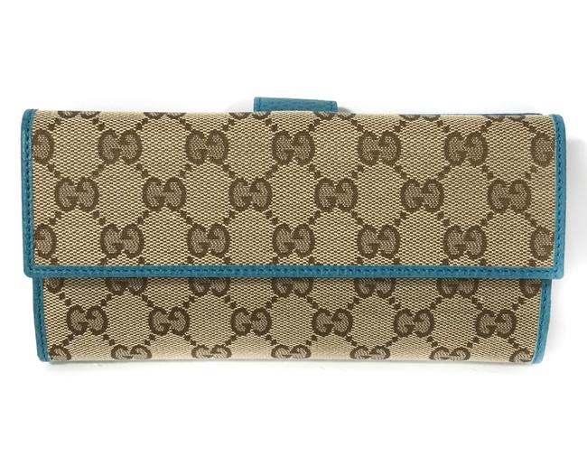 Gucci Multicolor New 231841 Gg Guccissima Canvas Wallet 