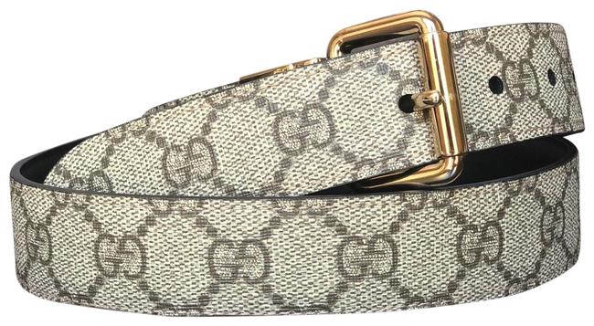 Gucci Nero Ebony Selleria Gg Supreme 85 34 Belt 