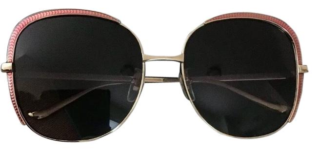 Gucci Overd with Pink Detail Sunglasses 