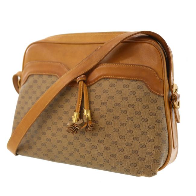 Gucci Purse Brown Gg Canvas Shoulder Bag 