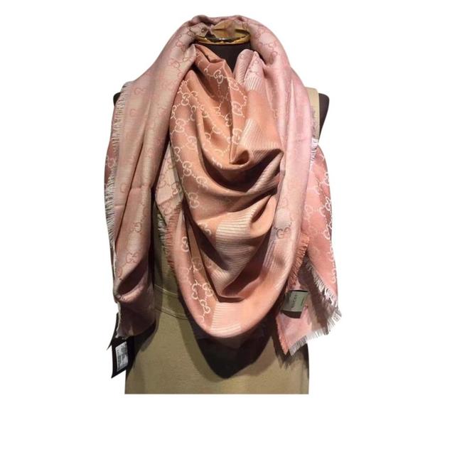 Gucci Silk and Wool Blend Scarf Wrap 