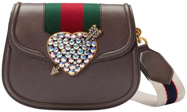 Gucci Totem Small Brown Shoulder Bag 