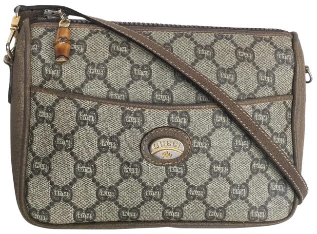 Gucci Webby Plus Beige Gg Supreme Canvas Cross Body Bag 
