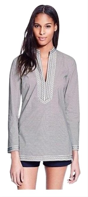 Tory Burch Aleksi Skinny Stripe Tunic