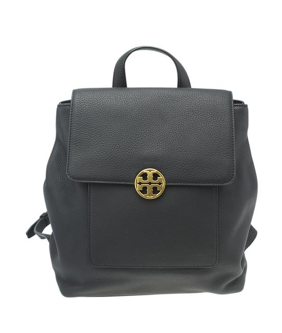 Tory Burch Black Backpack Chelsea Leather 184360 