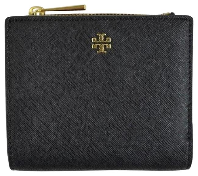 Tory Burch Black Emerson Mini Wallet 