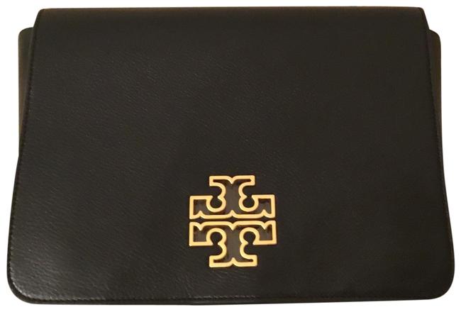 Tory Burch Black Leather Cross Body Bag 