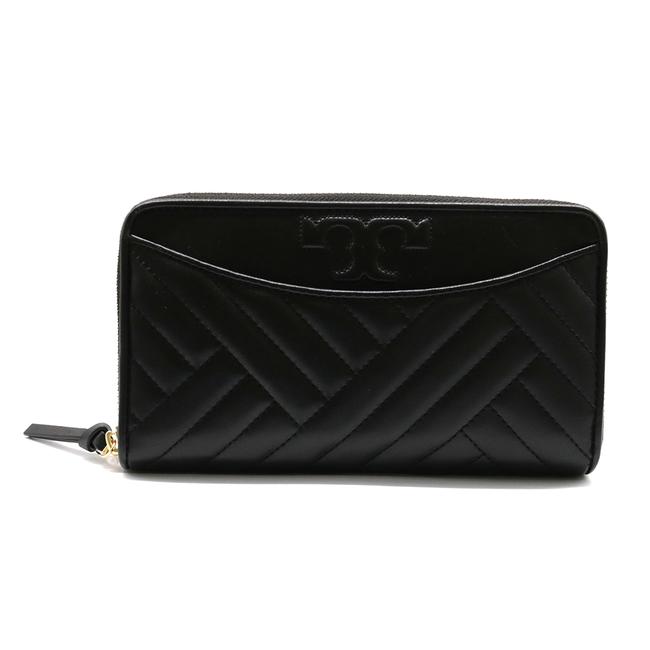 Tory Burch Black Leather Purse Women's Men's Wallet 