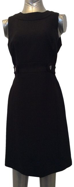 Tory Burch Black Mid length Work Office DressS 