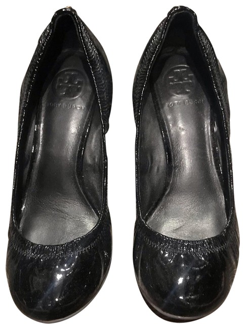 Tory Burch Black Wedges