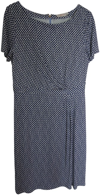 Tory Burch Blue Black Mid length Short Casual Dress