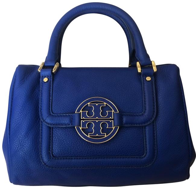 Tory Burch Blue Satchel 