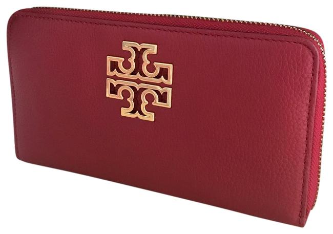 Tory Burch Britten Zip Continental Wallet Clutch 