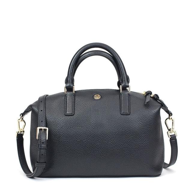 Tory Burch Brody Small Royal Reva Blue Leather Satchel 