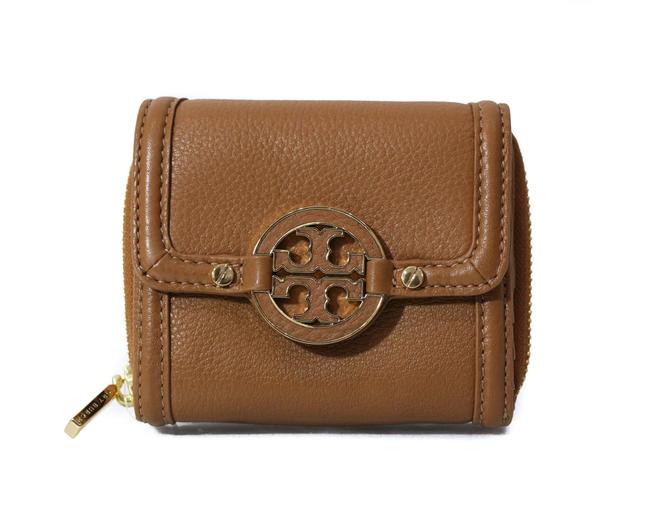 Tory Burch Brown Amanda New French Leather Wallet 