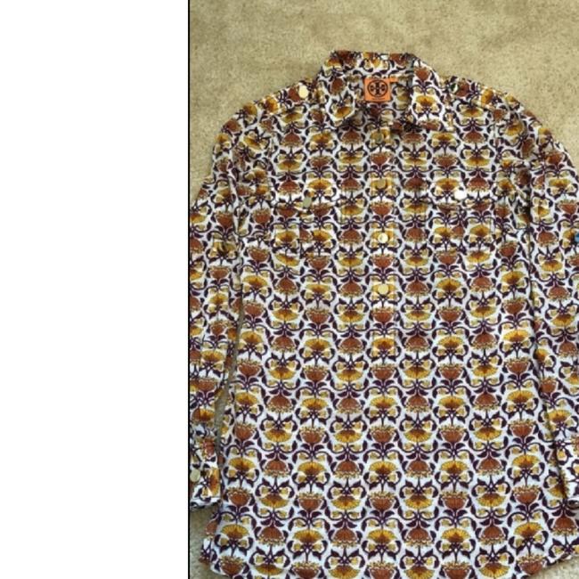 Tory Burch Button Up Blouse Button down Top 