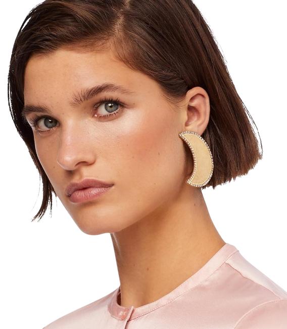 Tory Burch Celestial Crescent Moon Earrings 